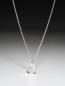 Preview: Silberkette mit kleinem Teardrop mit Nasenabdruck